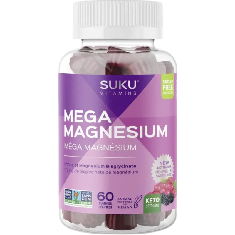 SUKU VITAMINS 메가 마그네슘 60 구미 | 매일 업데이트되는 특가 상품 | VITASHOP