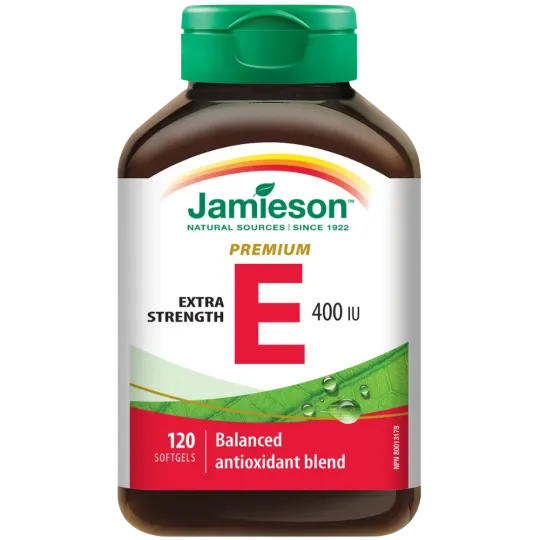 Jamieson 维生素E 400 IU 均衡配方 120粒软胶囊 | 每天不同折扣, 全网最低价格 | 种类齐全的保健品店铺 VITASHOP, 只有你想不到, 没有你买不到 !
