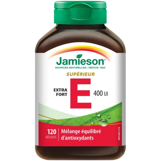 Jamieson 维生素E 400 IU 均衡配方 120粒软胶囊 | 每天不同折扣, 全网最低价格 | 种类齐全的保健品店铺 VITASHOP, 只有你想不到, 没有你买不到 !