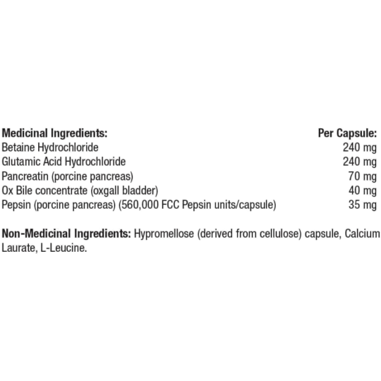 Thorne Research Enzymes Digestives Avancées 180 Gélules | Prix imbattables, offres quotidiennes | VITASHOP