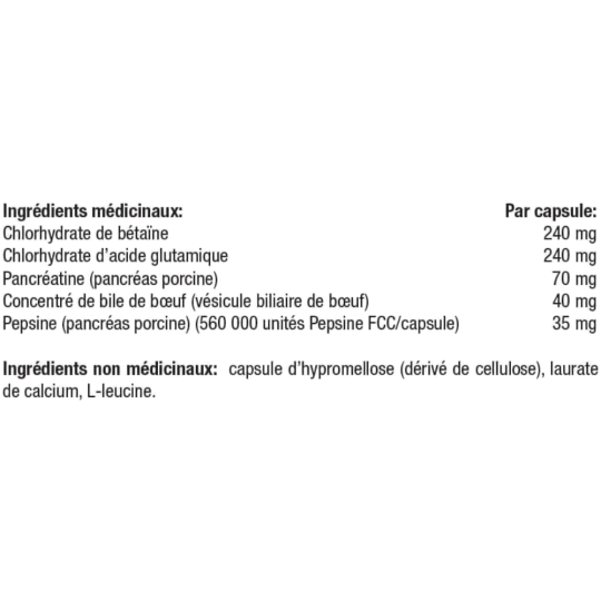 Thorne Research Enzymes Digestives Avancées 180 Gélules | Prix imbattables, offres quotidiennes | VITASHOP