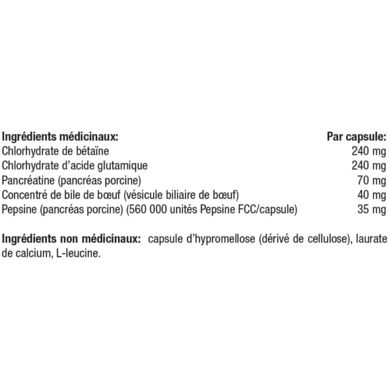 Thorne Research Enzymes Digestives Avancées 180 Gélules | Prix imbattables, offres quotidiennes | VITASHOP