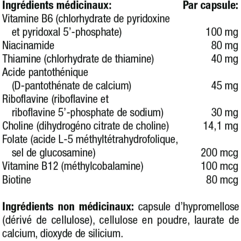 Thorne Research Complexe-B 6 60 Gélules | Prix imbattables, offres quotidiennes | VITASHOP