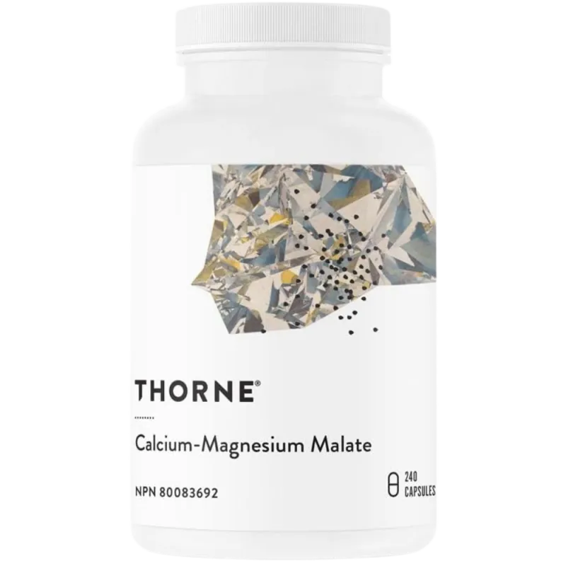 Thorne Research Calcium-Magnesium Malate 240 Capsules | Unbeatable Prices, Daily Deals | VITASHOP