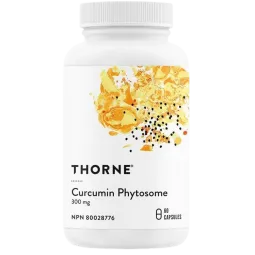 Thorne Research Curcumine Phytosome 300 mg 60 gélules | Prix imbattables, offres quotidiennes | VITASHOP