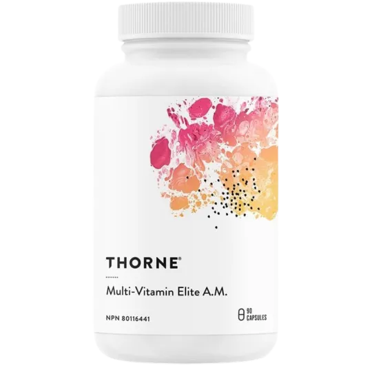 Thorne Research Multi-Vitamin Elite A.M. 90 Capsules | Unbeatable Prices, Daily Deals | VITASHOP