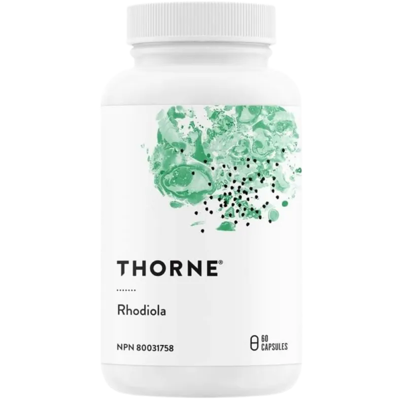 Thorne Research Rhodiola 60 Capsules | Unbeatable Prices, Daily Deals | VITASHOP