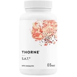 Thorne Research S.A.T. (밀크시슬/아티초크/강황) 60 캡슐 | 뛰어난 가격, 매일 제공되는 특가 | VITASHOP