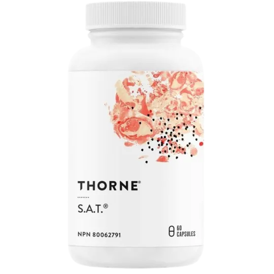Thorne Research S.A.T. (水飞蓟素/朝鲜蓟/姜黄) 60 粒装 | 无可比拟的价格，每日优惠 | VITASHOP