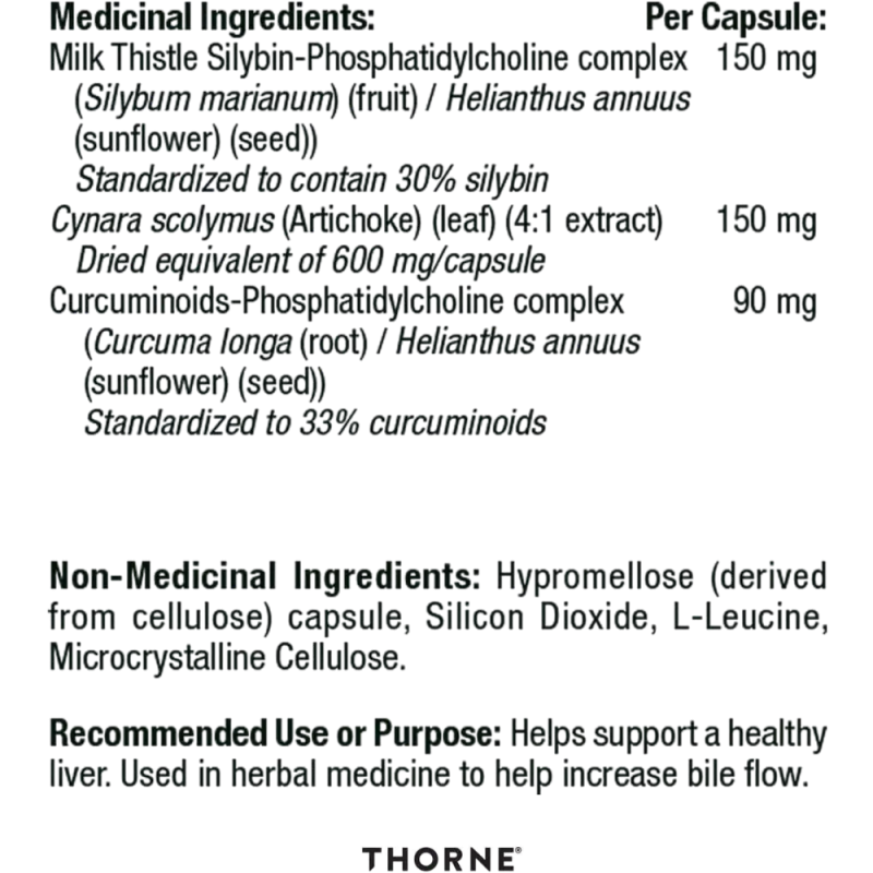 Thorne Research S.A.T. (Silymarin/Artichoke/Turmeric) 60 Capsules | Unbeatable Prices, Daily Deals | VITASHOP