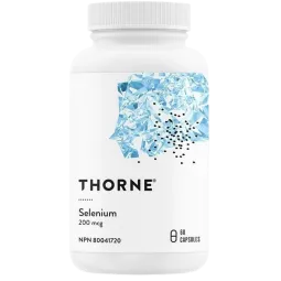 Thorne Research Sélénium 200 mcg 60 gélules | Prix imbattables, offres quotidiennes | VITASHOP