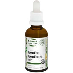 St. Francis Herb Farm Gentiane 50 ml | Safest & Easiest Shopping Vitamins Online | VITASHOP