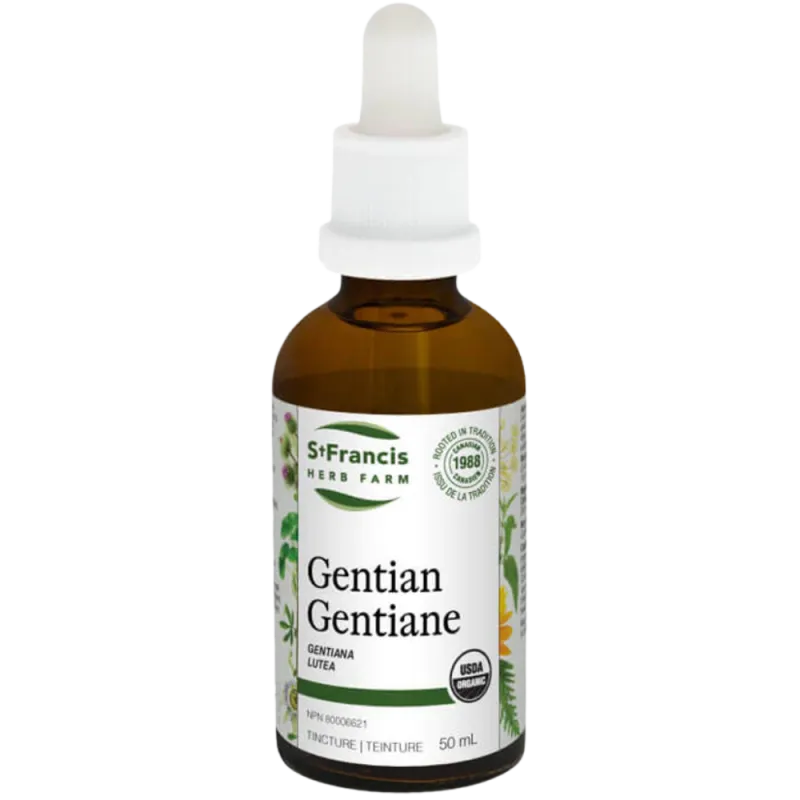 St. Francis Herb Farm Gentiane 50 ml | Safest & Easiest Shopping Vitamins Online | VITASHOP