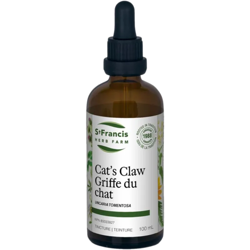 St. Francis Herb Farm Griffe de chat 100 ml | Safest & Easiest Shopping Vitamins Online | VITASHOP