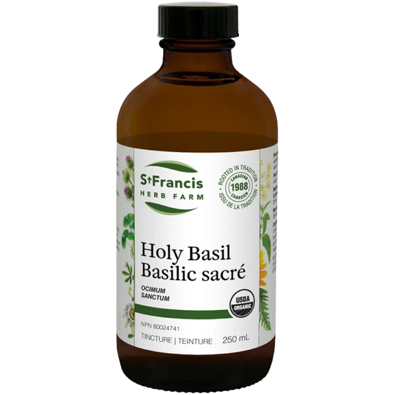 St. Francis Herb Farm 圣罗勒精萃液 250 mL | 每天不同折扣, 全网最低价格 | 种类齐全的保健品店铺 VITASHOP, 只有你想不到, 没有你买不到 !