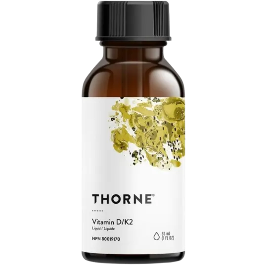 Thorne Research 维生素 D/K2 液体 30 毫升 | 无与伦比的价格，每日优惠 | VITASHOP