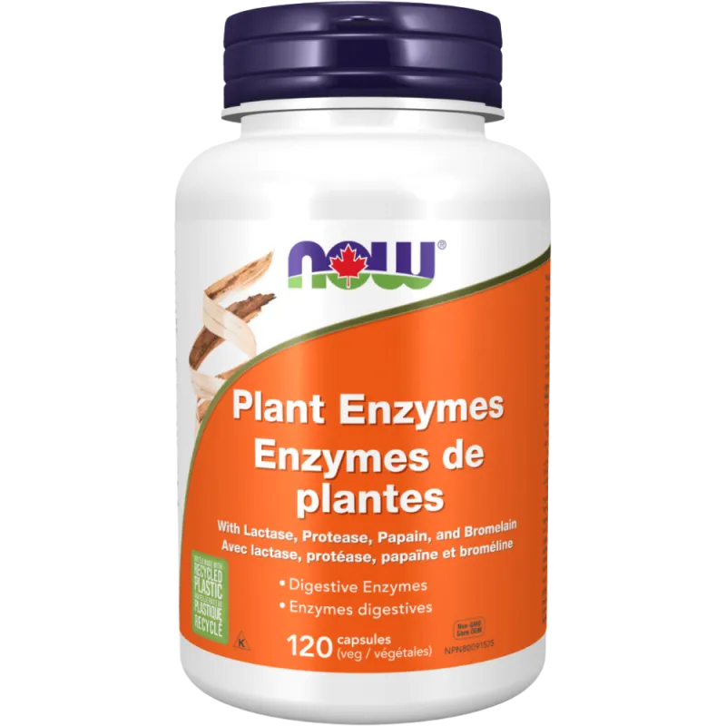 NOW Foods Plant Enzymes 120 Vegetable Capsules | Unbeatable Prices, Daily Deals | VITASHOP