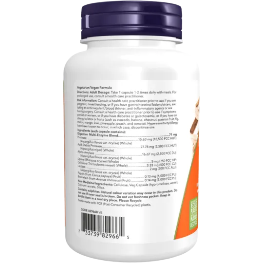 NOW Foods Plant Enzymes 120 Vegetable Capsules | Unbeatable Prices, Daily Deals | VITASHOP