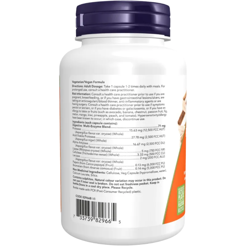 NOW Foods Plant Enzymes 120 Vegetable Capsules | Unbeatable Prices, Daily Deals | VITASHOP
