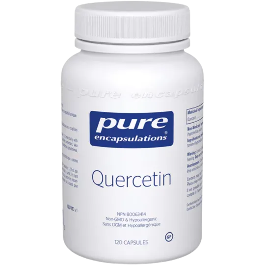 Pure Encapsulations Quercetin 120 Vegetable Capsules | Unbeatable Prices, Daily Deals | VITASHOP