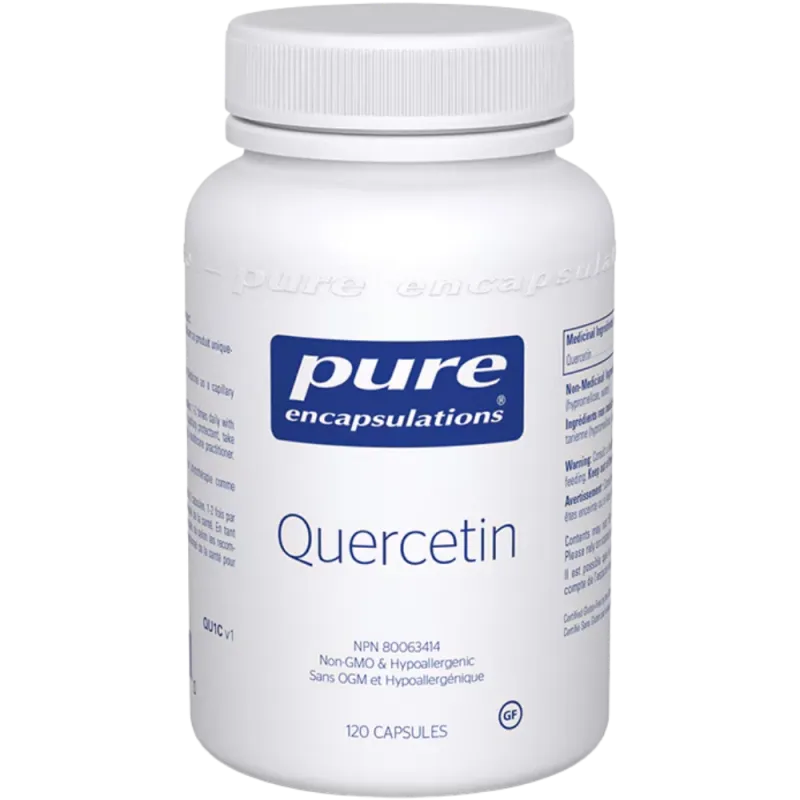 Pure Encapsulations Quercetin 120 Vegetable Capsules | Unbeatable Prices, Daily Deals | VITASHOP