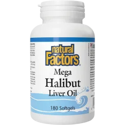 Natural Factors Mega大比目鱼肝油 180粒软胶囊 | 每天不同折扣, 全网最低价格 | 种类齐全的保健品店铺 VITASHOP, 只有你想不到, 没有你买不到 !