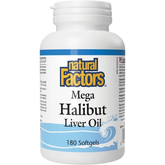 Natural Factors Mega大比目鱼肝油 180粒软胶囊 | 每天不同折扣, 全网最低价格 | 种类齐全的保健品店铺 VITASHOP, 只有你想不到, 没有你买不到 !