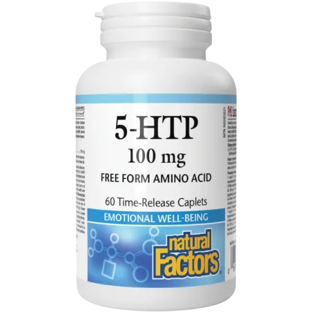 Natural Factors 5-HTP 100 mg 서방정 60 정 | 매일 업데이트되는 특가 상품 | VITASHOP