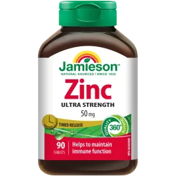 Jamieson 아연 50 mg 서방정 90정 | 매일 업데이트되는 특가 상품 | VITASHOP