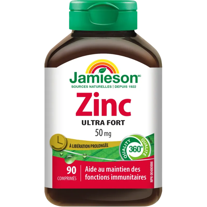 Jamieson 아연 50 mg 서방정 90정 | 매일 업데이트되는 특가 상품 | VITASHOP
