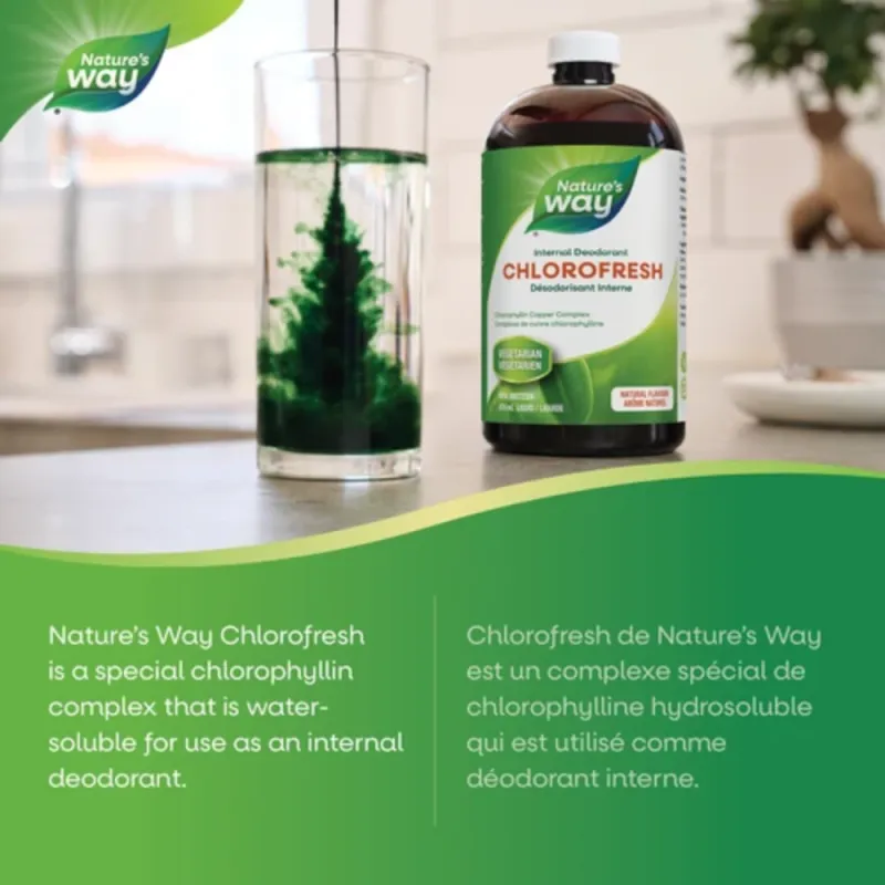 Nature's Way Chlorofresh® Naturel 474 mL | Prix imbattables, offres quotidiennes | VITASHOP