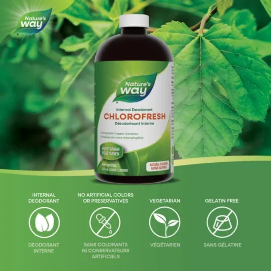 Nature's Way Chlorofresh® Naturel 474 mL | Prix imbattables, offres quotidiennes | VITASHOP