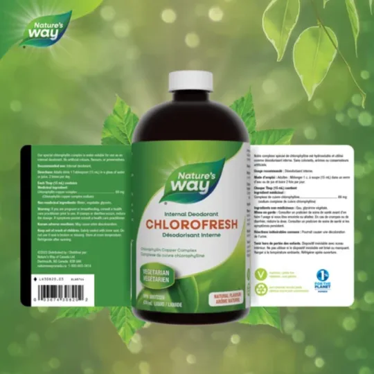 Nature's Way Chlorofresh® Naturel 474 mL | Prix imbattables, offres quotidiennes | VITASHOP