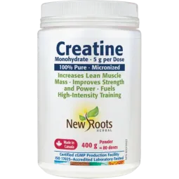 New Roots Créatine Monohydrate 400 g | Prix imbattables, offres quotidiennes | VITASHOP