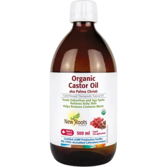 New Roots 유기농 피마자유 500 mL | 최고의 가격, 매일 할인 | VITASHOP