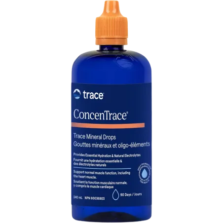 Trace Mineral Research Gouttes Trace Concentrace 240 ml | Prix imbattables, offres quotidiennes | VITASHOP
