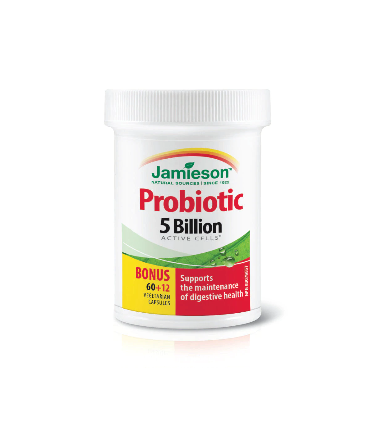 Jamieson Probiotic 5 Billion Free 60+12  Capsules | Unbeatable Prices, Daily Deals | VITASHOP