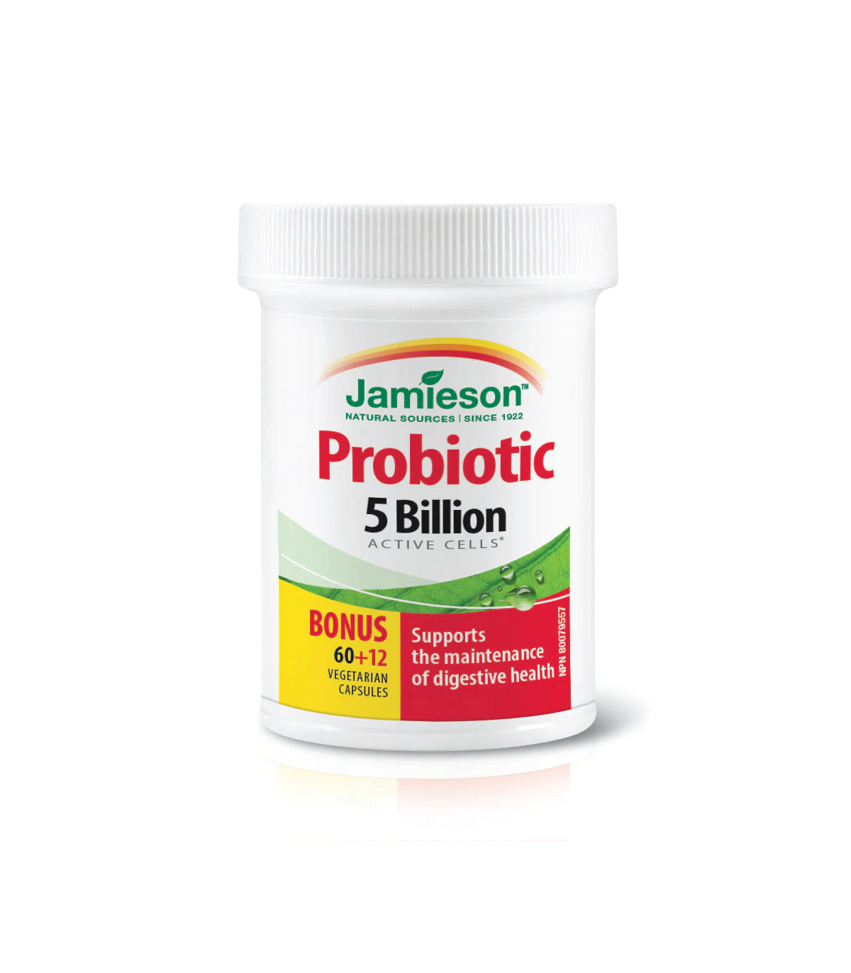 Jamieson Probiotic 5 Billion Free 60+12  Capsules | Unbeatable Prices, Daily Deals | VITASHOP