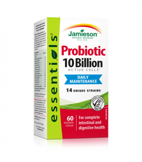 Jamieson Probiotic 10 Billion 60 Capsules | 每天不同折扣, 全网最低价格 | 种类齐全的保健品店铺 VITASHOP, 只有你想不到, 没有你买不到 !