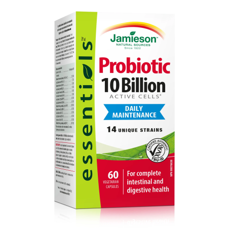 Jamieson Probiotic 10 Billion 60 Capsules | Unbeatable Prices, Daily Deals | VITASHOP