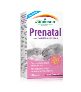 Jamieson Prenatal Multi 100 Caplets | Unbeatable Prices, Daily Deals | VITASHOP