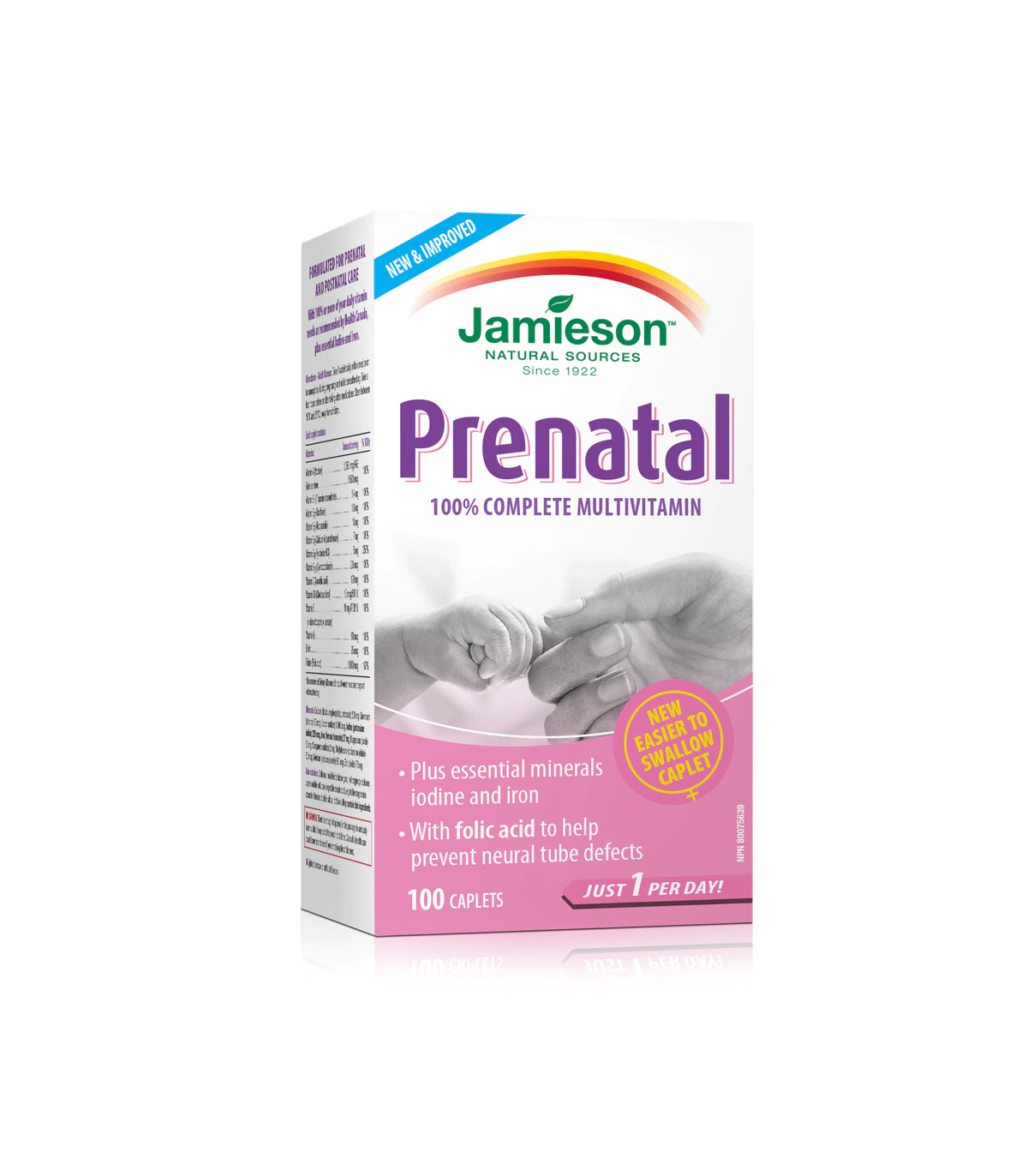 Jamieson Prenatal Multi 100 Caplets | 每天不同折扣, 全网最低价格 | 种类齐全的保健品店铺 VITASHOP, 只有你想不到, 没有你买不到 !
