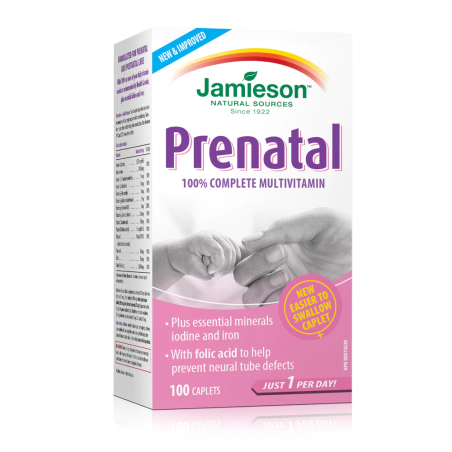 Jamieson Prenatal Multi 100 Caplets | 每天不同折扣, 全网最低价格 | 种类齐全的保健品店铺 VITASHOP, 只有你想不到, 没有你买不到 !