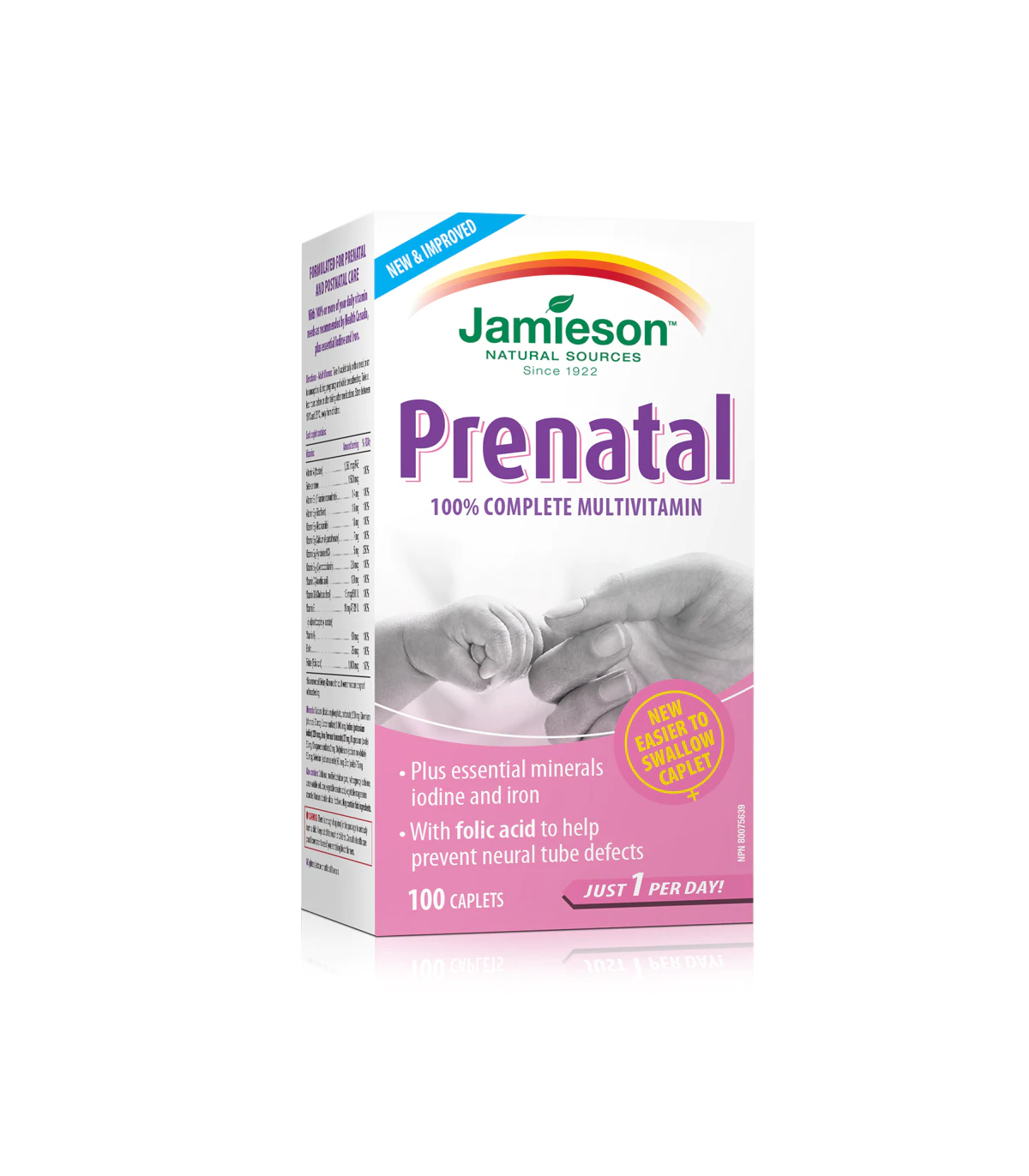 Jamieson Prenatal Multi 100 Caplets | 每天不同折扣, 全网最低价格 | 种类齐全的保健品店铺 VITASHOP, 只有你想不到, 没有你买不到 !