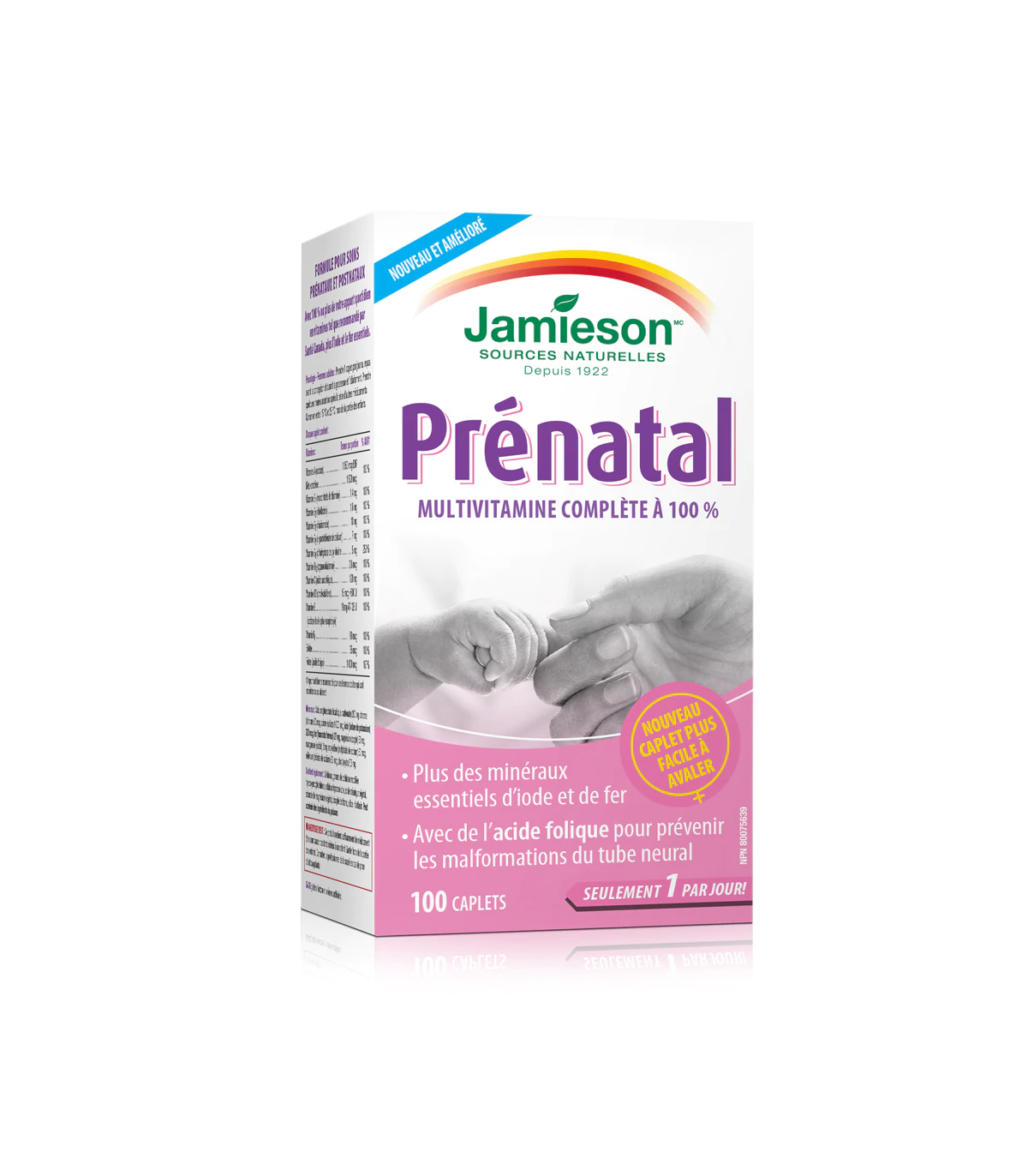 Jamieson Prenatal Multi 100 Caplets | 每天不同折扣, 全网最低价格 | 种类齐全的保健品店铺 VITASHOP, 只有你想不到, 没有你买不到 !