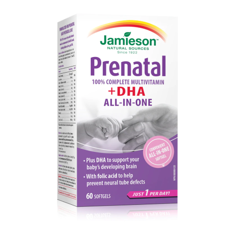 Prenatal Complete 60 Softgels | Safest & Easiest Shopping Vitamins Online | VITASHOP