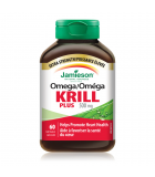 Jamieson Omega Krill Plus 60 Softgels | 每天不同折扣, 全网最低价格 | 种类齐全的保健品店铺 VITASHOP, 只有你想不到, 没有你买不到 !