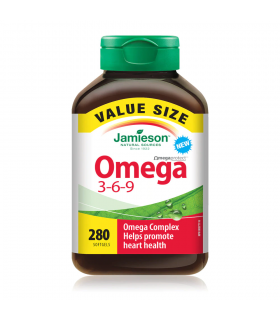 Omega 3-6-9 VALUE SIZE 280 Softgels | Safest & Easiest Shopping Vitamins Online | VITASHOP