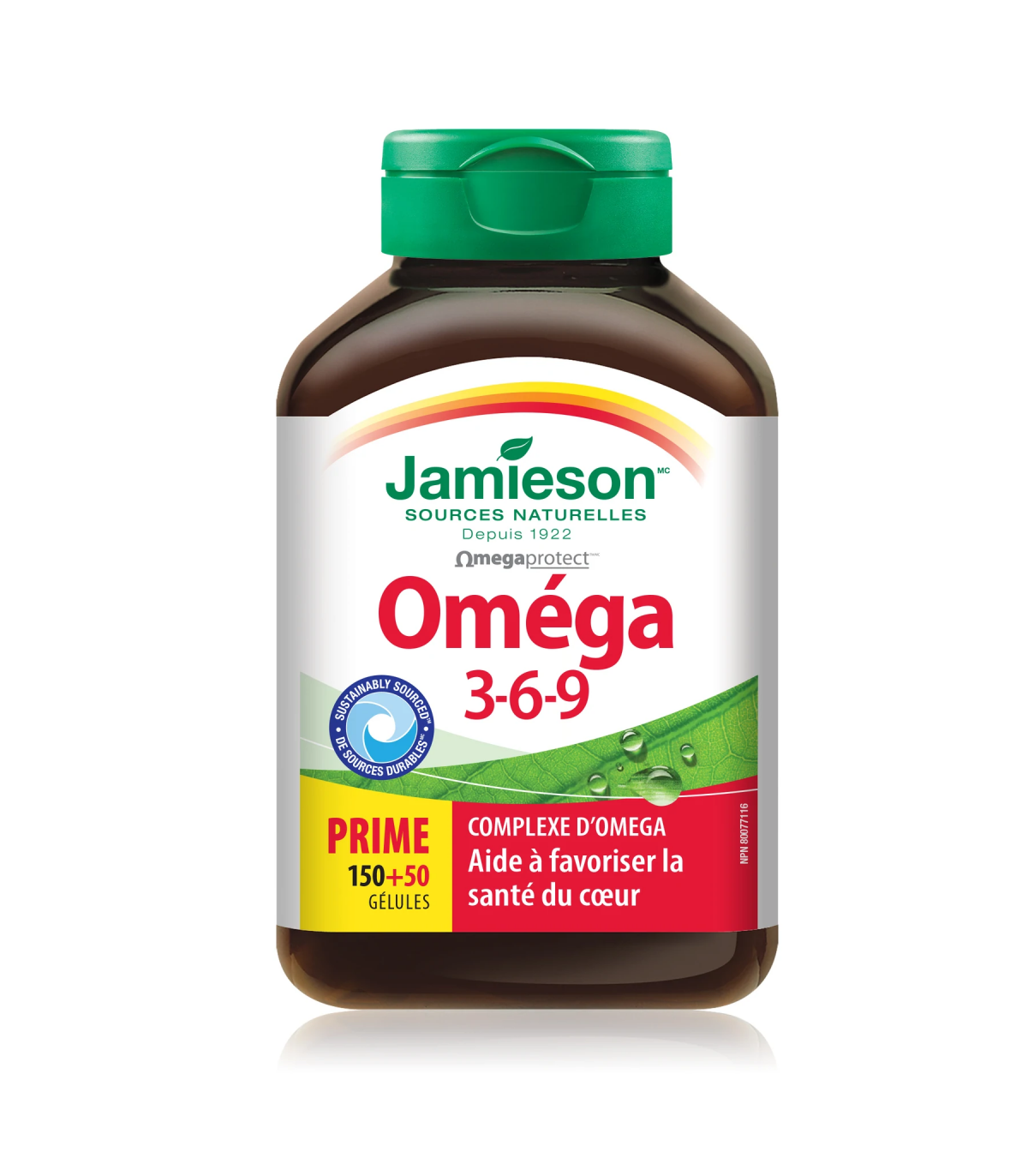 Jamieson Omega 3-6-9 1200 mg 150+50 Softgels | Unbeatable Prices, Daily Deals | VITASHOP