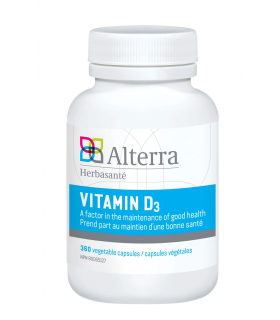 Alterra Vitamin D3 360 Capsules | Unbeatable Prices, Daily Deals | VITASHOP